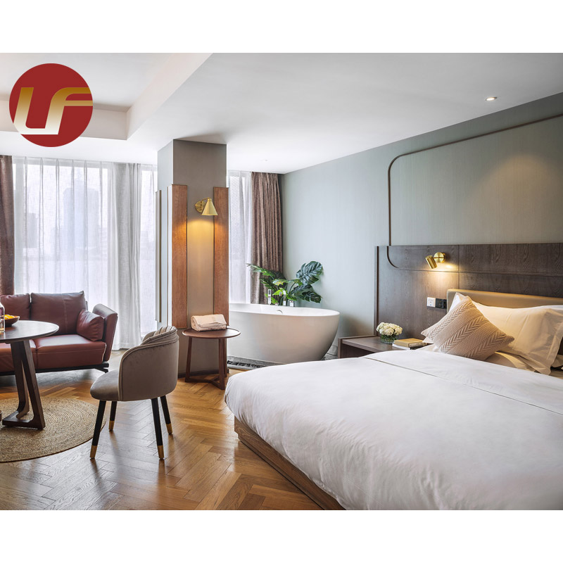 قوانغدونغ لتصنيع أثاث الفندق بالجملة مجموعة أثاث غرفة فندق هيلتون هامبتون إن