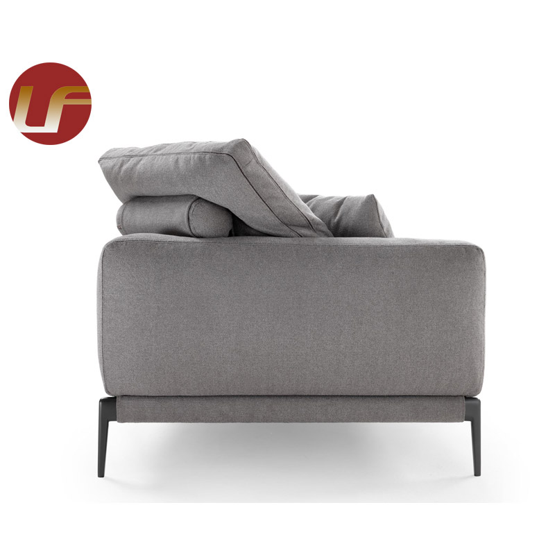 غرفة المعيشة أريكة على شكل L أريكة تصميم حديث جديد بأسعار تنافسية