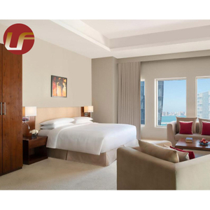 أجنحة غرف النوم الفندقية مجموعات أثاث مخصص فاخر على شكل نجمة حسب الطلب بنمط خشبي التعبئة المبيعات الحديثة