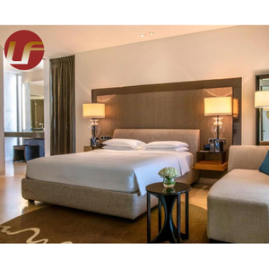 مخصص فاخر حديث مخصص تجاري نمط منتجع ضيافة فندق غرفة نوم مجموعة أثاث غرفة نوم فندق