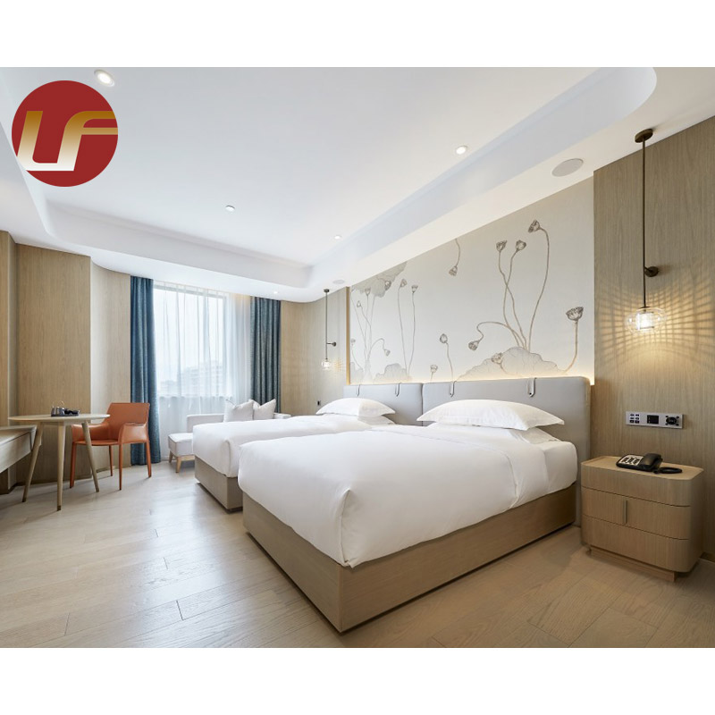 أثاث فندق فاخر في دبي ، أثاث غرفة نوم شقة فندقية لفندق 5 نجوم