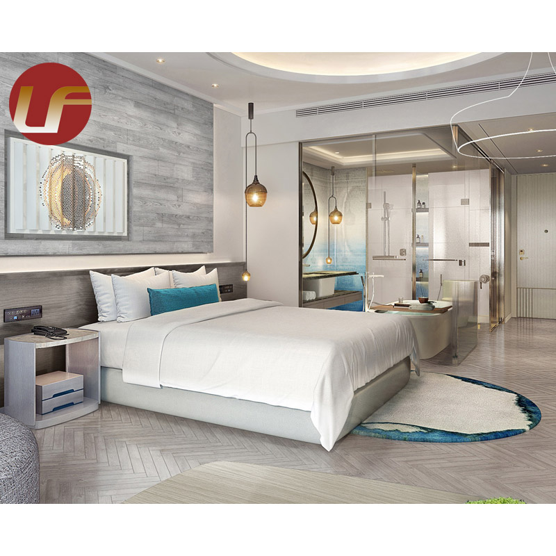أثاث غرفة نوم فندق 5 نجوم فاخر حديث للاستخدام الفندقي التجاري