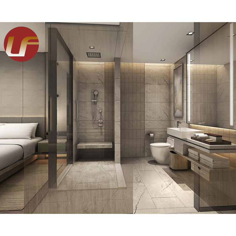 يزود مصنع أثاث الفندق مباشرة تصميم حديث جديد مخصص بسعر منخفض مجموعة أثاث غرفة نوم فندق من الخشب الصلب