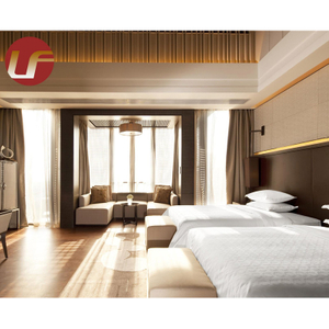 حزم أثاث غرفة فندق هيلتون الفاخرة مع مجموعات غرف نوم بحجم كينغ