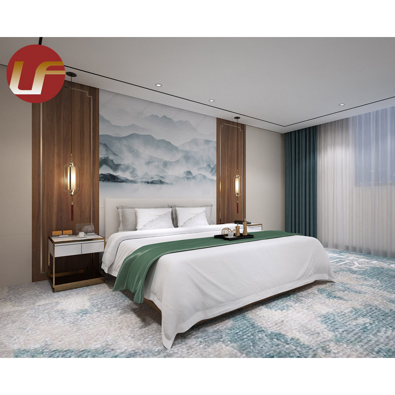 مجموعة أثاث غرفة نوم فندق حديث 5 نجوم مخصصة فاخرة لأثاث غرفة فندق فورسيزون فوشان الشركة المصنعة